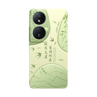 国风寄语适用荣耀Play8T手机壳Play8tpro华为CLK一AN00新款硅胶pro新中式挂绳保护套男女全包防摔Honor软外壳
