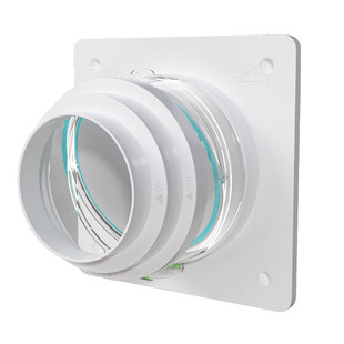 潜水艇卫生间止逆阀厕所排气口通用止回阀浴霸排气管换气扇逆止阀