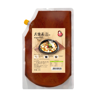 韩美美韩式大酱汤专用酱2kg大包装商用韩国大酱汤料石锅大酱汤料