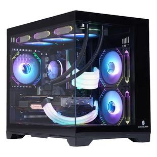 AMD锐龙R7 5700G/5600GT办公家用电脑主机R7 5700G游戏商务组装台式整机DIY主机台式电脑主组装机