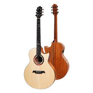 大树音乐屋 Elris伊瑞斯星月MAX全单民谣吉他进阶加振电箱木吉他