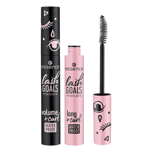 essence艾森丝lash GOALS防水细长丰满睫毛膏定型定妆浓密不晕染