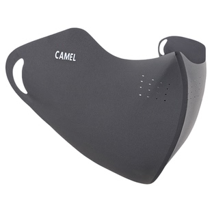 骆驼7A抗菌防晒口罩冰丝凉感夏女upf50+防紫外线轻薄透气遮阳面罩