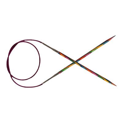 毛线针knitpro40cm桦木环形针