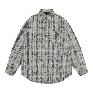 BJHG不计后果美式复古格子衬衫男款春季设计感休闲情侣装开衫外套