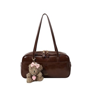 南风Chio2nd 栗香甜梦枕头包包女式2025新款复古波士顿通勤单肩包