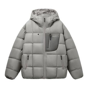 辛普森一家羽绒派克服男士潮牌长袖冬季东北面包服防寒保暖厚外套