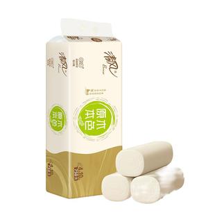 卫生纸白色卷纸家用厕纸纸巾卷纸优质加厚天然纤维原木香型触感