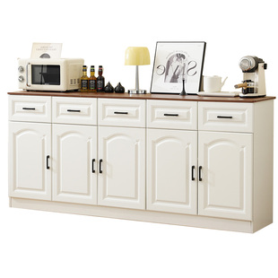 定制储物柜尺寸订做阳台柜实木收纳柜子杂物柜靠墙落地木柜餐边柜