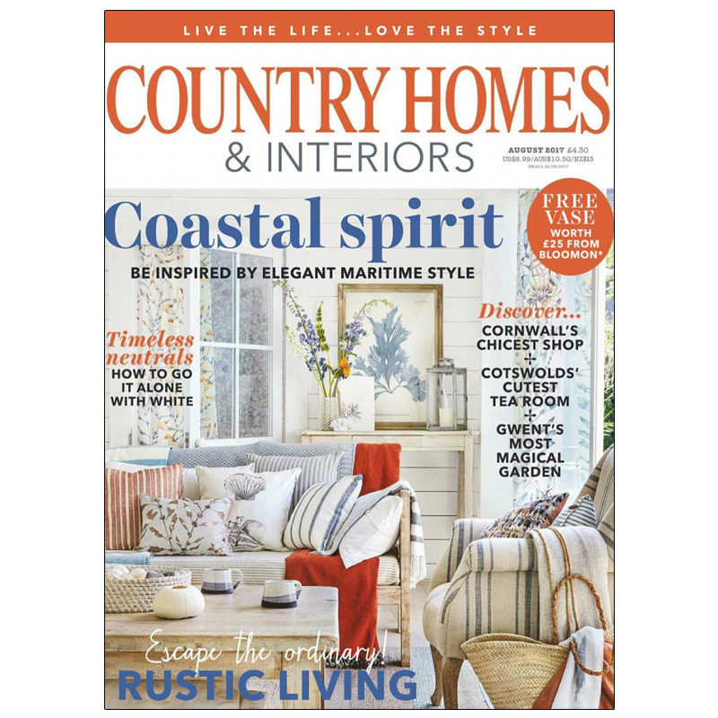 订阅 Country Homes & Interiors 现代乡村风格室内设计杂志 英国英文原版 年订12期 B120 年订12期