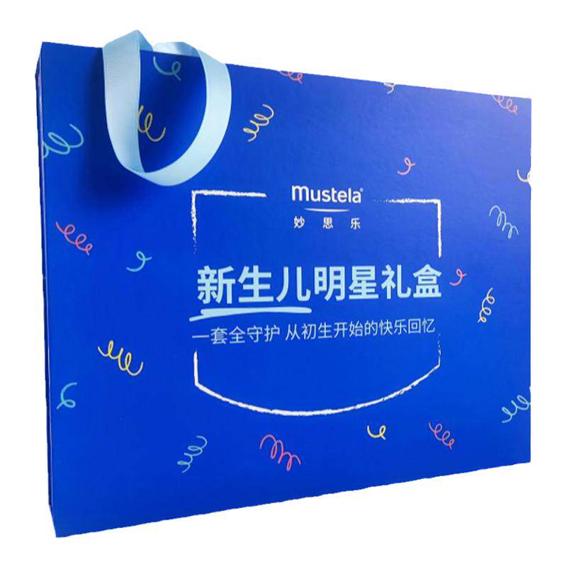 【顺丰】法国Mustela妙思乐新生儿精选礼盒宝宝洗护套装6件套