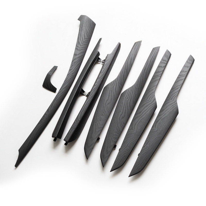 宝马X3X4X6内饰面板改装X5木纹内饰iX3中控饰板碳纤维F15桃木内饰