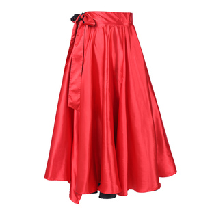 朵俏拉丁舞半身裙女秋季新款斗牛舞长裙性感裙子练功服成人表演服