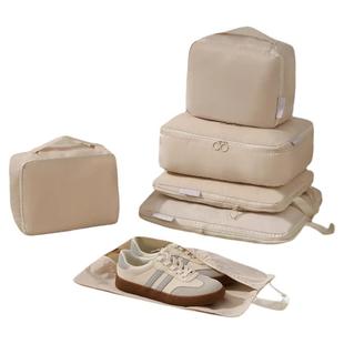 旅行收纳袋衣物收纳包衣服旅游行李箱整理袋便携尼龙大容量手提