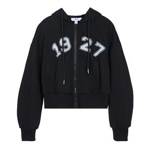 回力卫衣女款外套春秋2026早春新款爆款短款拉链今年流行开衫上衣