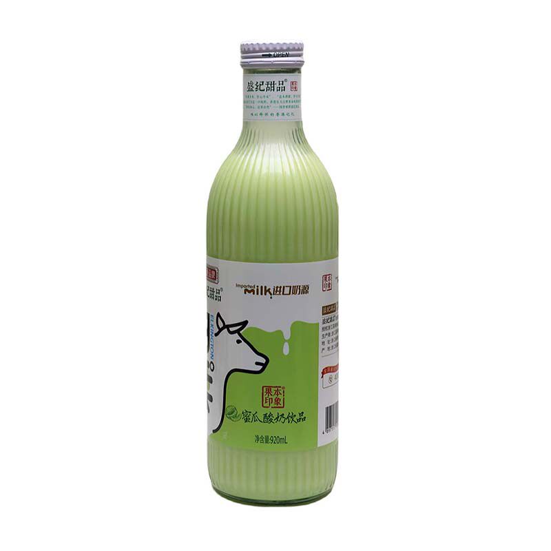 盛纪甜品蜜瓜酸奶920mlX6瓶