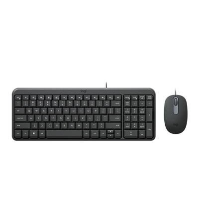 罗技k106+m86有线办公键鼠套装