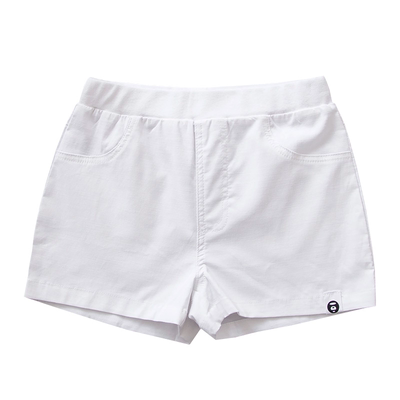 童装夏儿童纯棉白色短裤薄款百搭