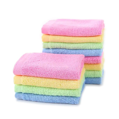 油利除洗碗巾纯木质纤维厨房抹布不沾油小方巾吸水不掉毛去油手帕