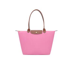 【自营】LONGCHAMP/珑骧女士大号织物长柄可折叠手提单肩包