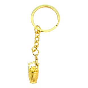 招财纳福一桶金手机挂绳一桶金钥匙扣汽车包包装饰挂件文创礼品