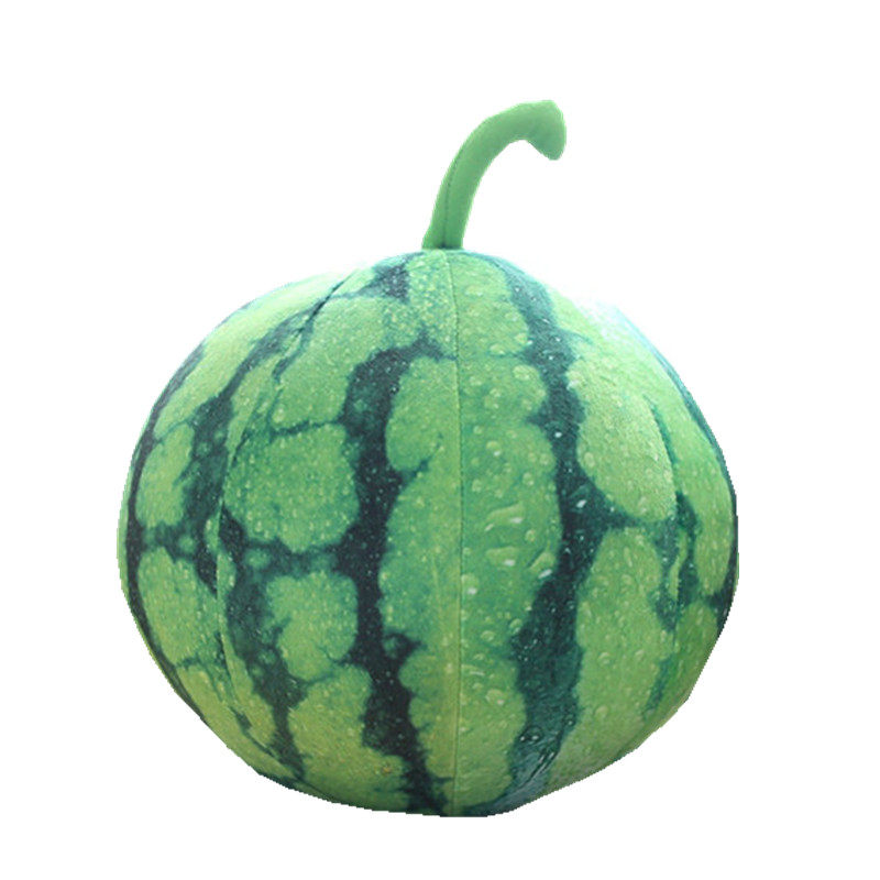 仿真西瓜水果蔬菜抱枕毛绒玩具