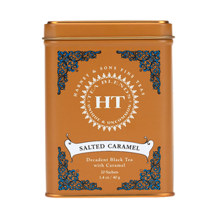 Harney Sons哈尼桑尔丝焦糖海盐红茶茶包茶叶袋泡茶无糖40g/20包