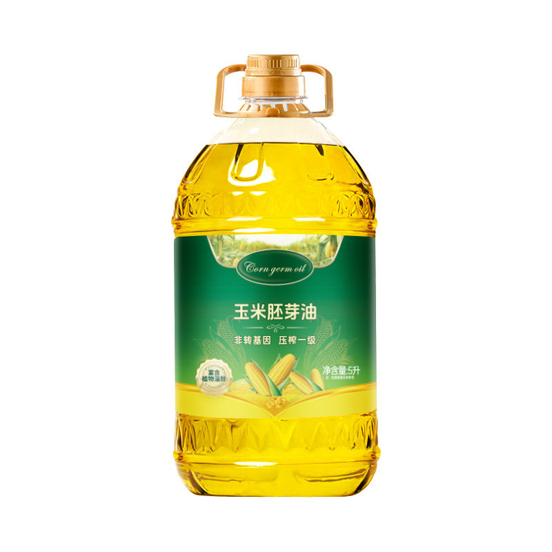 一级压榨纯玉米油家用食用油胚芽小榨物理压榨炒菜油大桶装植物油