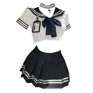 性感日本学院风校园可爱学生装cosplay纯欲制服套装校服JK水手服