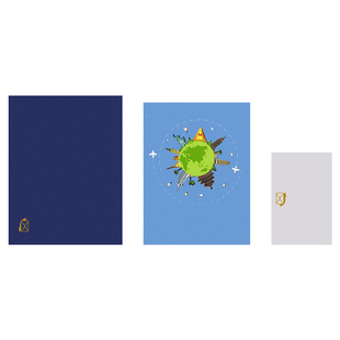 3D立体旅行旅游文艺贺卡欧洲亚洲创意建筑退休纪念礼物旅行社定制