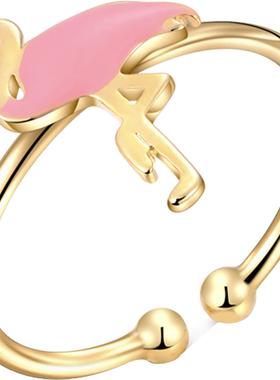 日韩风动物ins开口戒指