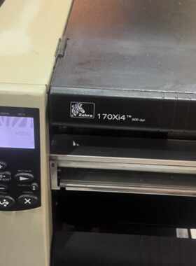 ZEBRA斑马170Xi4条码打印机300dpi工业级，支持—议价