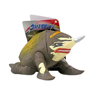 万代正品奥特曼奥特怪兽500系列陆上古维拉模型儿童玩具