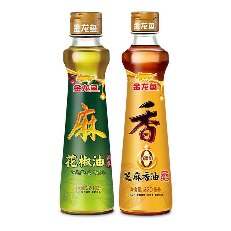 藤椒油金龙鱼花椒油芝麻油220ml