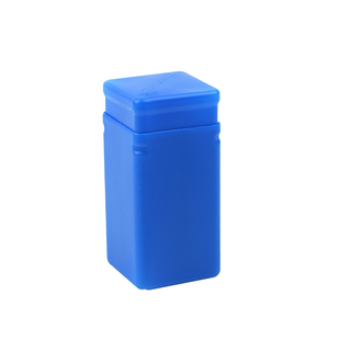 蓝色塑料伸缩盒长方形盒子钻头铣刀盒白钢车刀包装盒机床附件配件