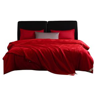 新婚礼物送新人陪嫁婚房喜被蚕丝被礼盒套装结婚订婚送闺蜜实用