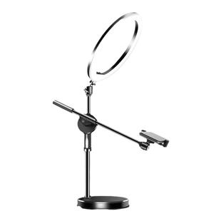 专业桌面手机直播俯拍支架补光灯光拍摄视频可360度旋转超稳不晃