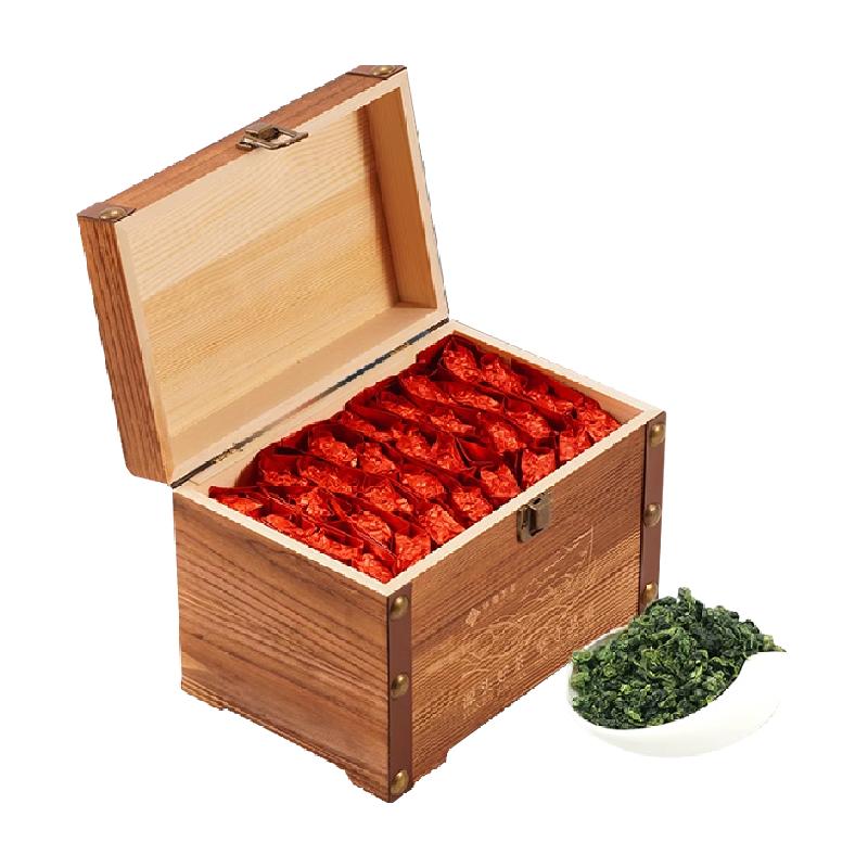 华源特级安溪铁观音送礼木箱礼盒装乌龙茶自己喝清香型茶叶