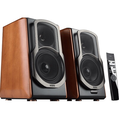 Edifier/漫步者 S2000MKII 2.0有源HIFI木质蓝牙电脑音箱电视音响