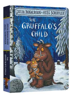 The Gruffalos Child 咕噜牛小妞妞 Julia Donaldson 莉娅唐纳森英文原版绘本 儿童故事纸板书