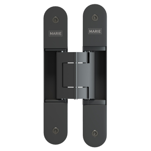 三维可调隐形合页暗装重型折叠门缓冲暗藏式十字铰链