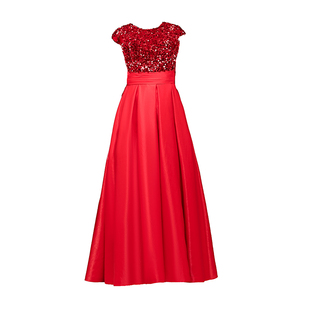 儿童乐团演奏服女童晚礼服公主裙高端主持十岁生日礼服朗诵演出服