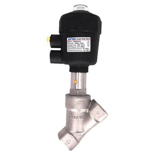 亚德客耐高温气动不锈钢角座阀2JW/S150 200 250 320-15 20 25Q50