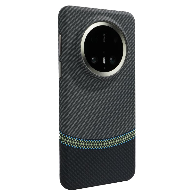 适用磁吸夜光碳纤维纹车载充电华为mate60pro手机壳防滑mate70pro保护壳壳mate80promax超薄大孔指