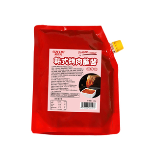 烤肉蘸酱韩国烤肉店蘸料东北烧烤调料五花肉生菜酱韩式烧烤酱商用