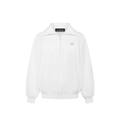 新款秋冬女士高领拉链休闲卫衣