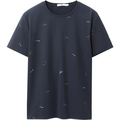 海澜之家凉感易打理圆领短袖T恤