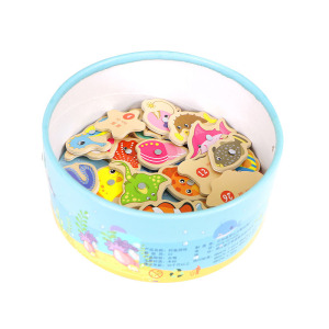 一岁女孩宝宝钓鱼儿童玩具磁性0-1-2-3周岁婴儿男孩玩具小猫钓鱼