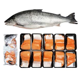 三文鱼整条刺身新鲜挪威进口鲑鱼商用生鱼片拼盘非山姆官方旗舰店