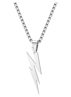 CIROCCO个性闪电吊坠项链